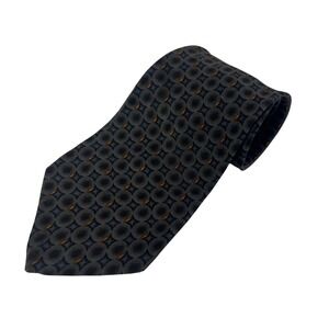 Bill Blass Black Label Geometric Silk‎ Tie - Men's Necktie